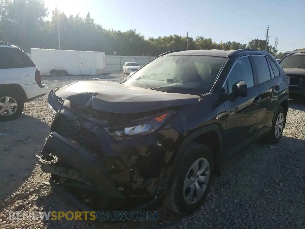 2 Photograph of a damaged car 2T3H1RFV0MW107073 TOYOTA RAV4 2021