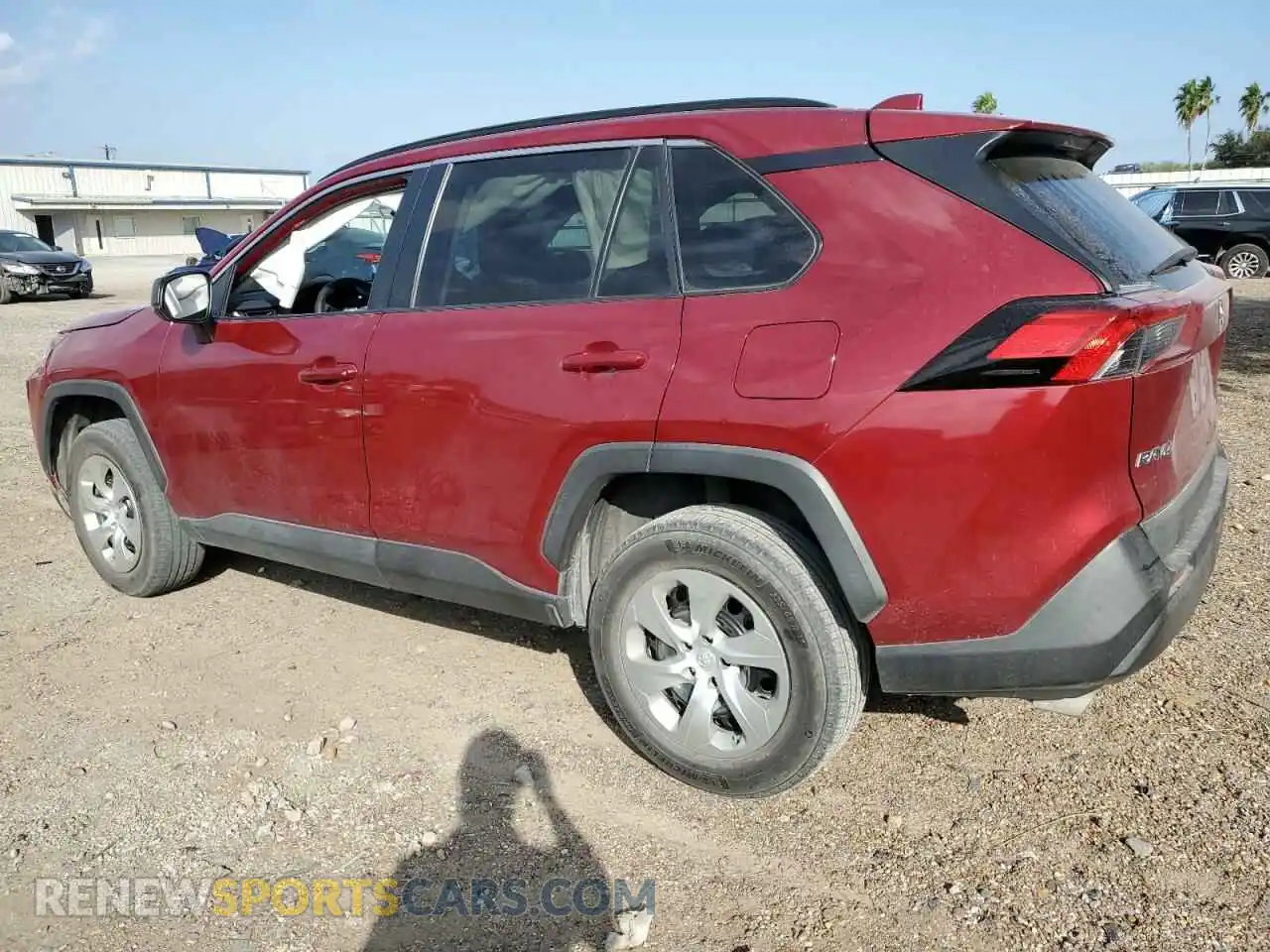 2 Photograph of a damaged car 2T3H1RFV0MW131387 TOYOTA RAV4 2021