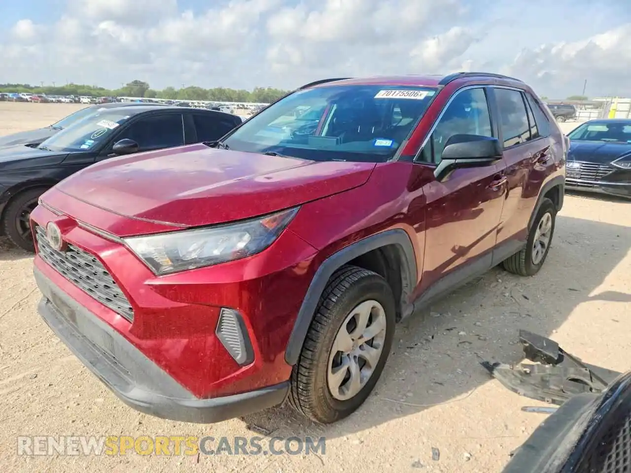 1 fotografías del automóvil dañado 2T3H1RFV0MW136573 TOYOTA RAV4 2021