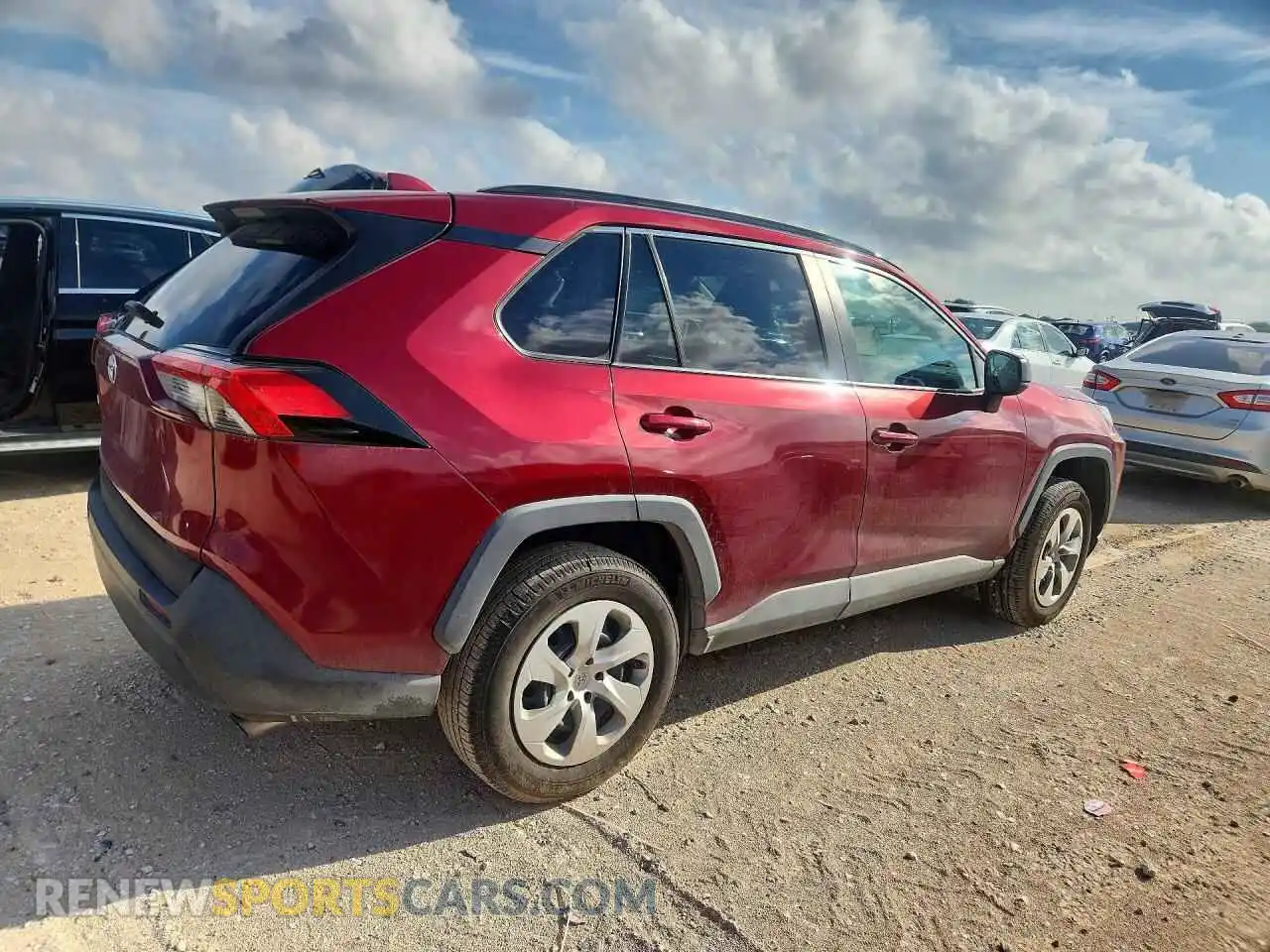 3 fotografías del automóvil dañado 2T3H1RFV0MW136573 TOYOTA RAV4 2021