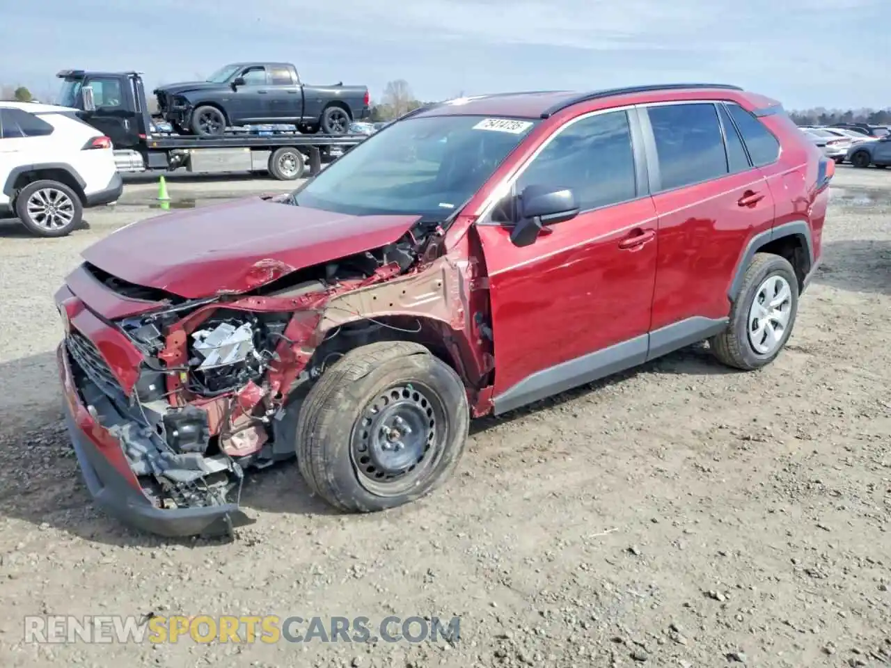 1 fotografías del automóvil dañado 2T3H1RFV0MW164406 TOYOTA RAV4 2021
