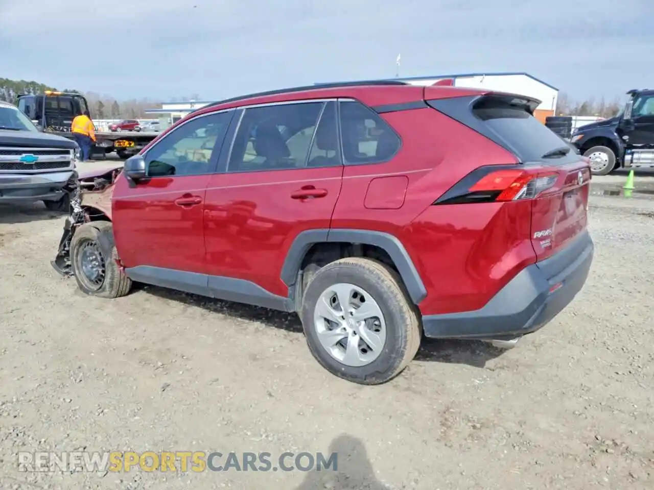 2 fotografías del automóvil dañado 2T3H1RFV0MW164406 TOYOTA RAV4 2021