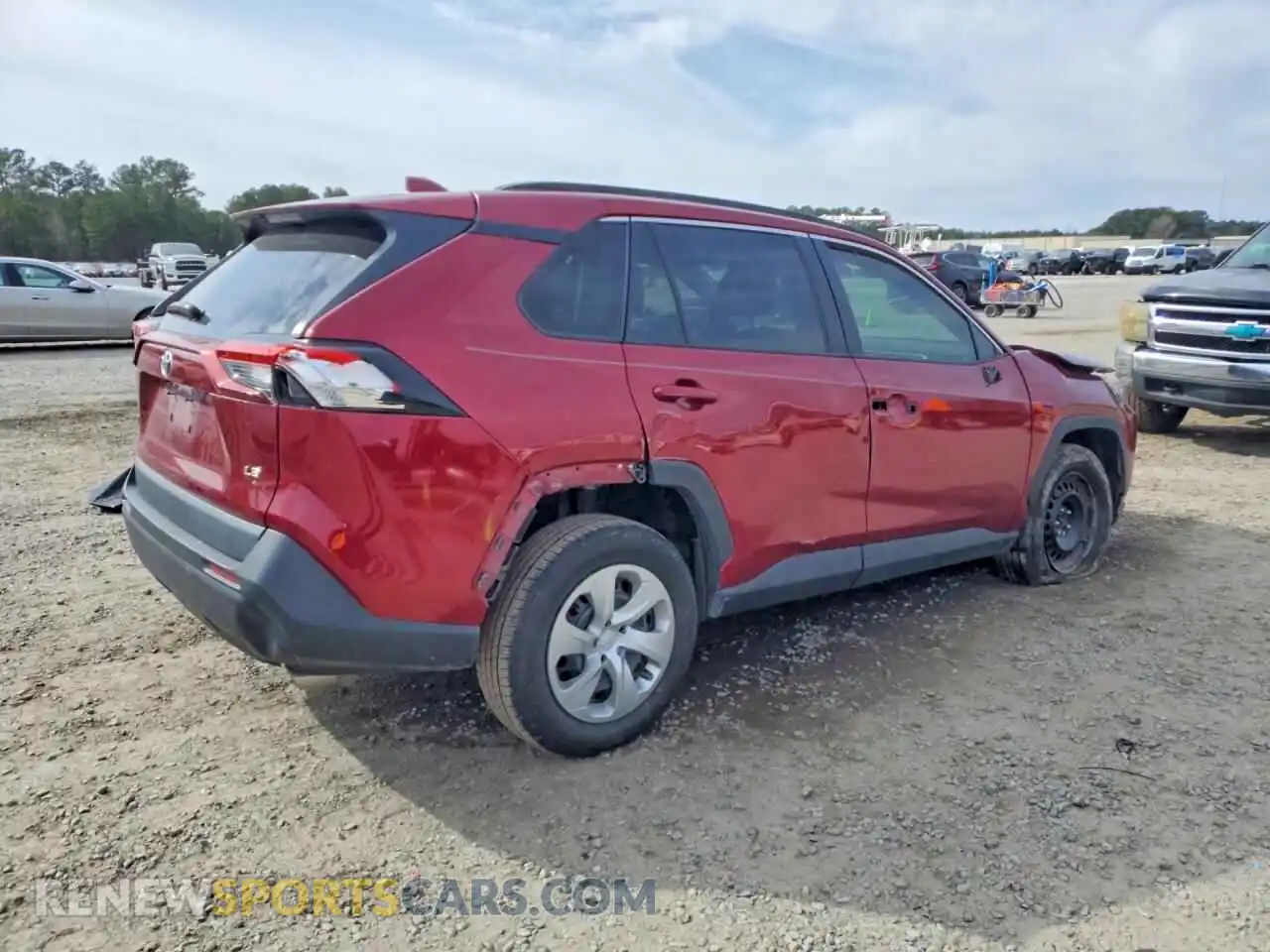 3 fotografías del automóvil dañado 2T3H1RFV0MW164406 TOYOTA RAV4 2021