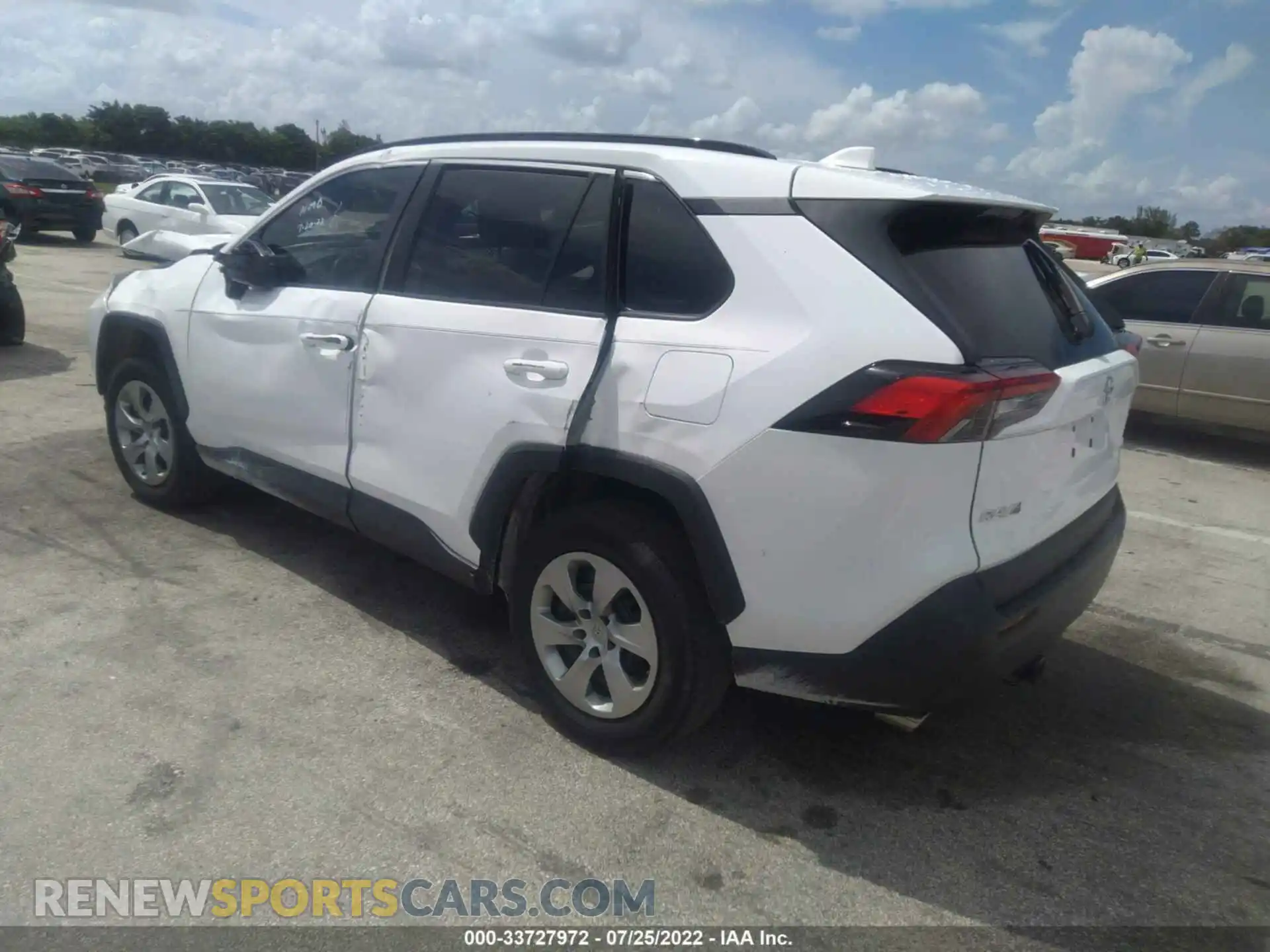 3 fotografías del automóvil dañado 2T3H1RFV1MC094898 TOYOTA RAV4 2021