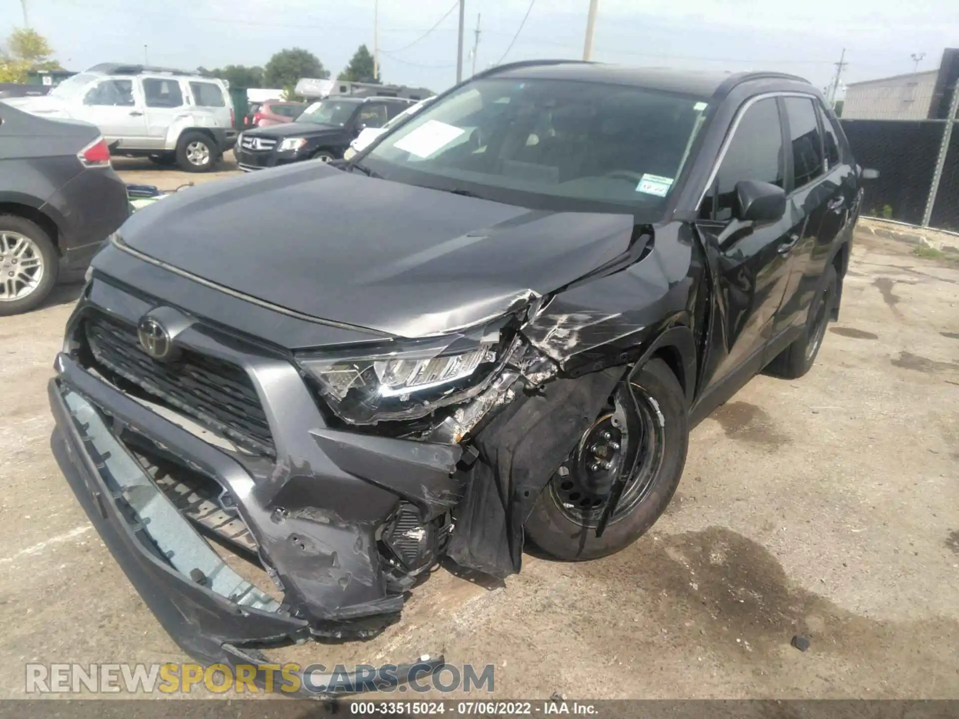2 Фотография поврежденного автомобиля 2T3H1RFV1MC100926 TOYOTA RAV4 2021