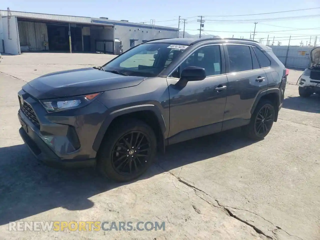 1 Photograph of a damaged car 2T3H1RFV1MC100943 TOYOTA RAV4 2021