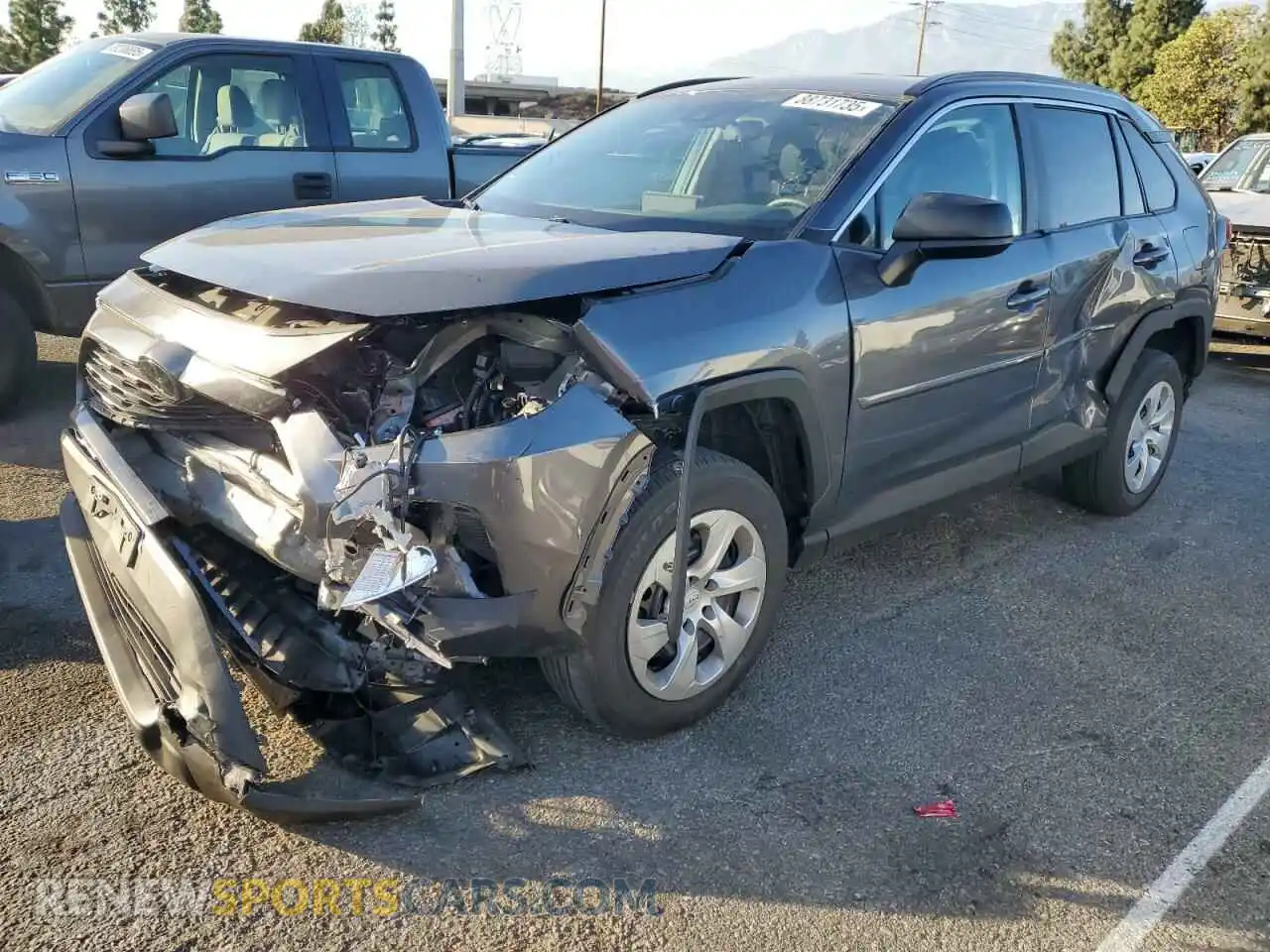 1 Photograph of a damaged car 2T3H1RFV1MC110307 TOYOTA RAV4 2021