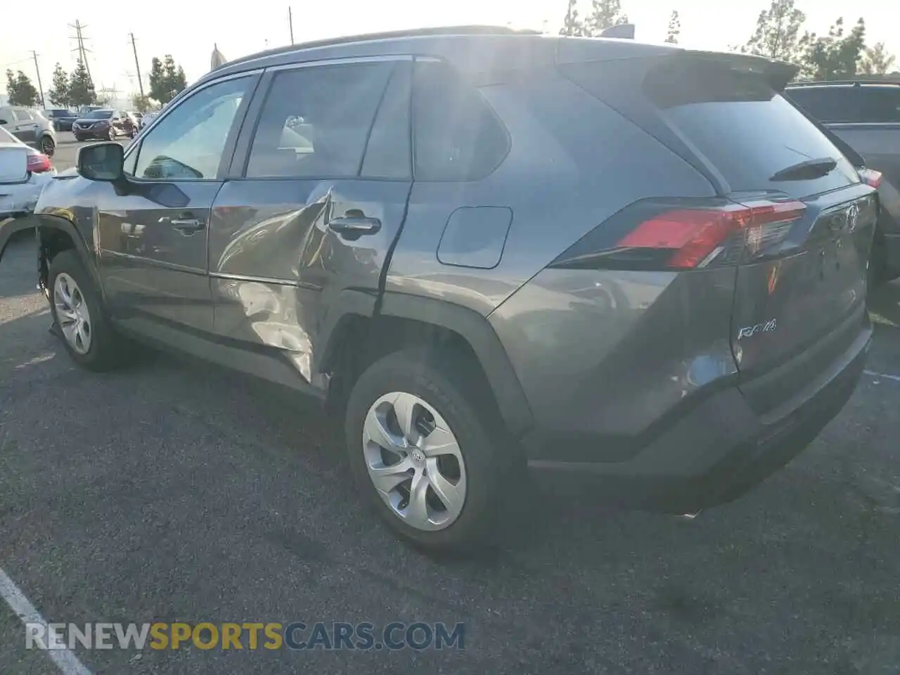 2 Photograph of a damaged car 2T3H1RFV1MC110307 TOYOTA RAV4 2021