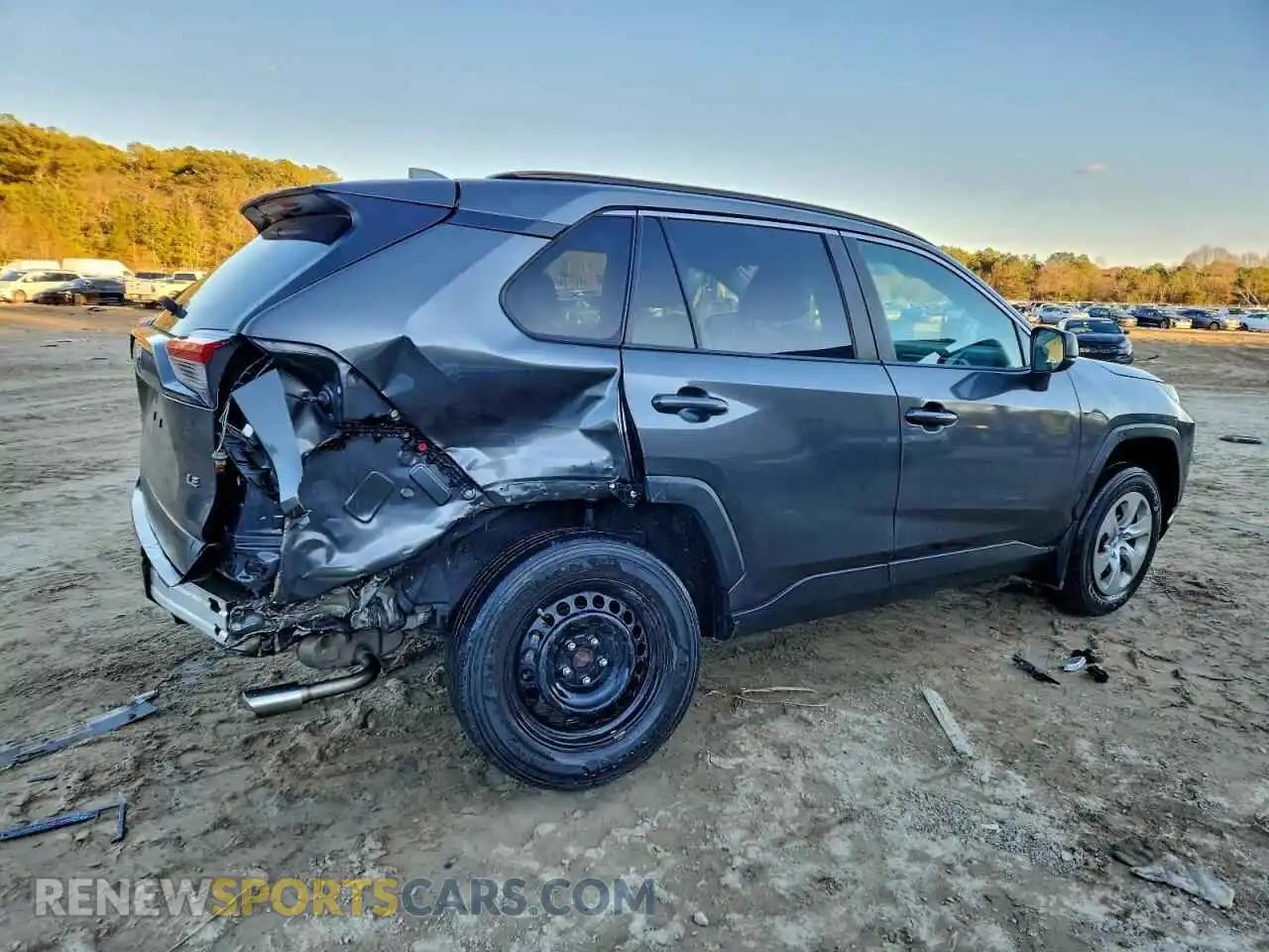 3 Photograph of a damaged car 2T3H1RFV1MC129391 TOYOTA RAV4 2021