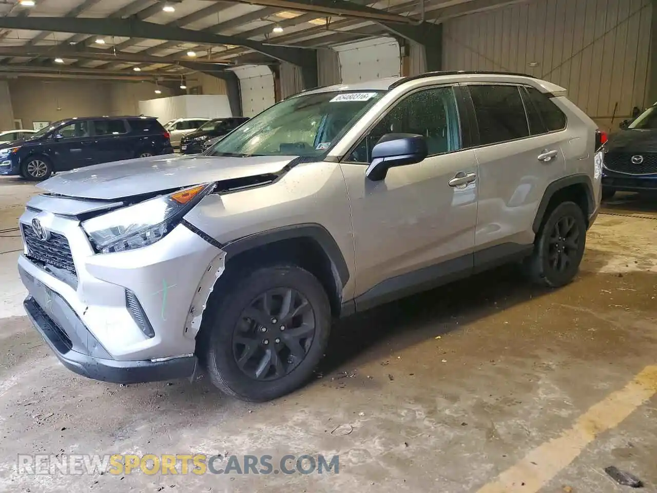 1 Photograph of a damaged car 2T3H1RFV1MC150256 TOYOTA RAV4 2021