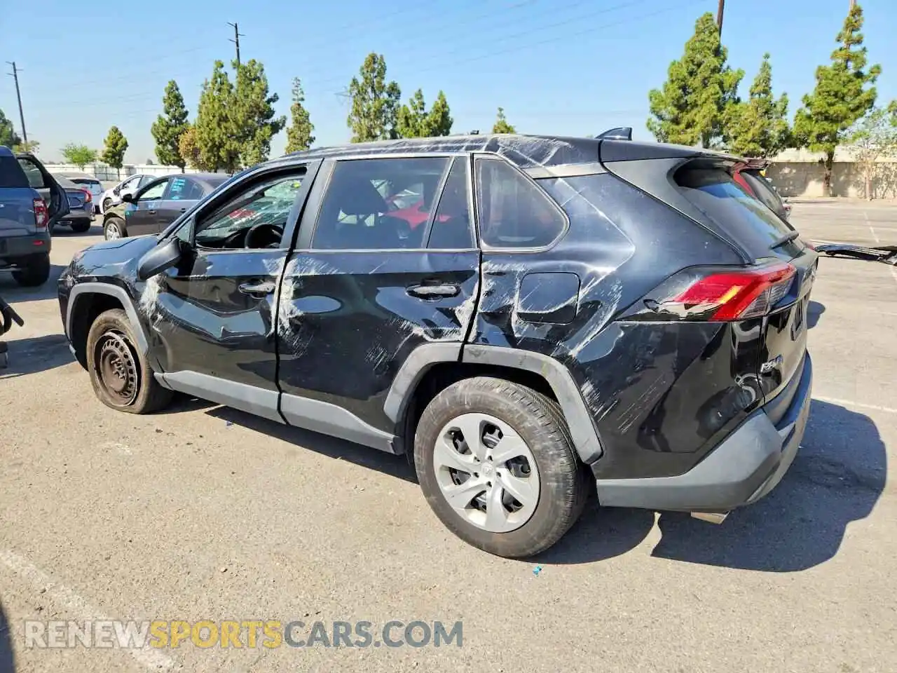 2 Photograph of a damaged car 2T3H1RFV1MC158907 TOYOTA RAV4 2021