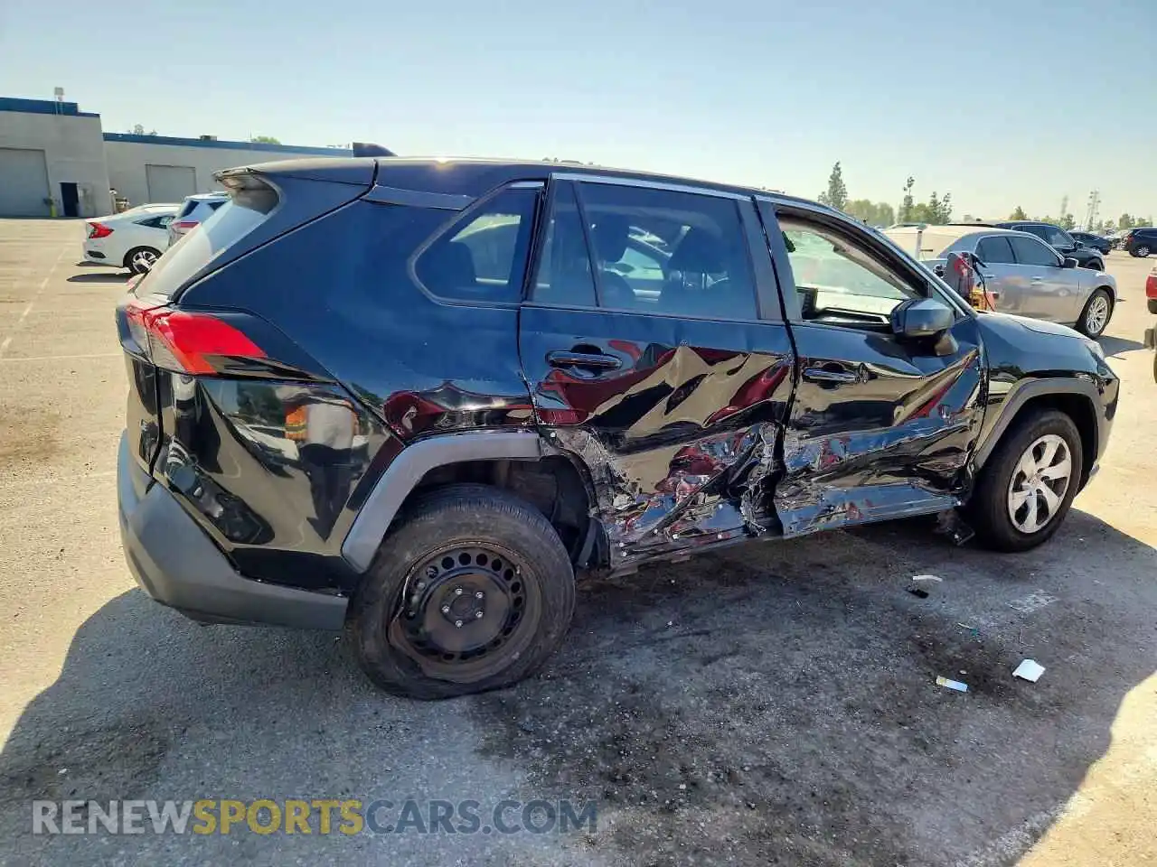 3 Photograph of a damaged car 2T3H1RFV1MC158907 TOYOTA RAV4 2021