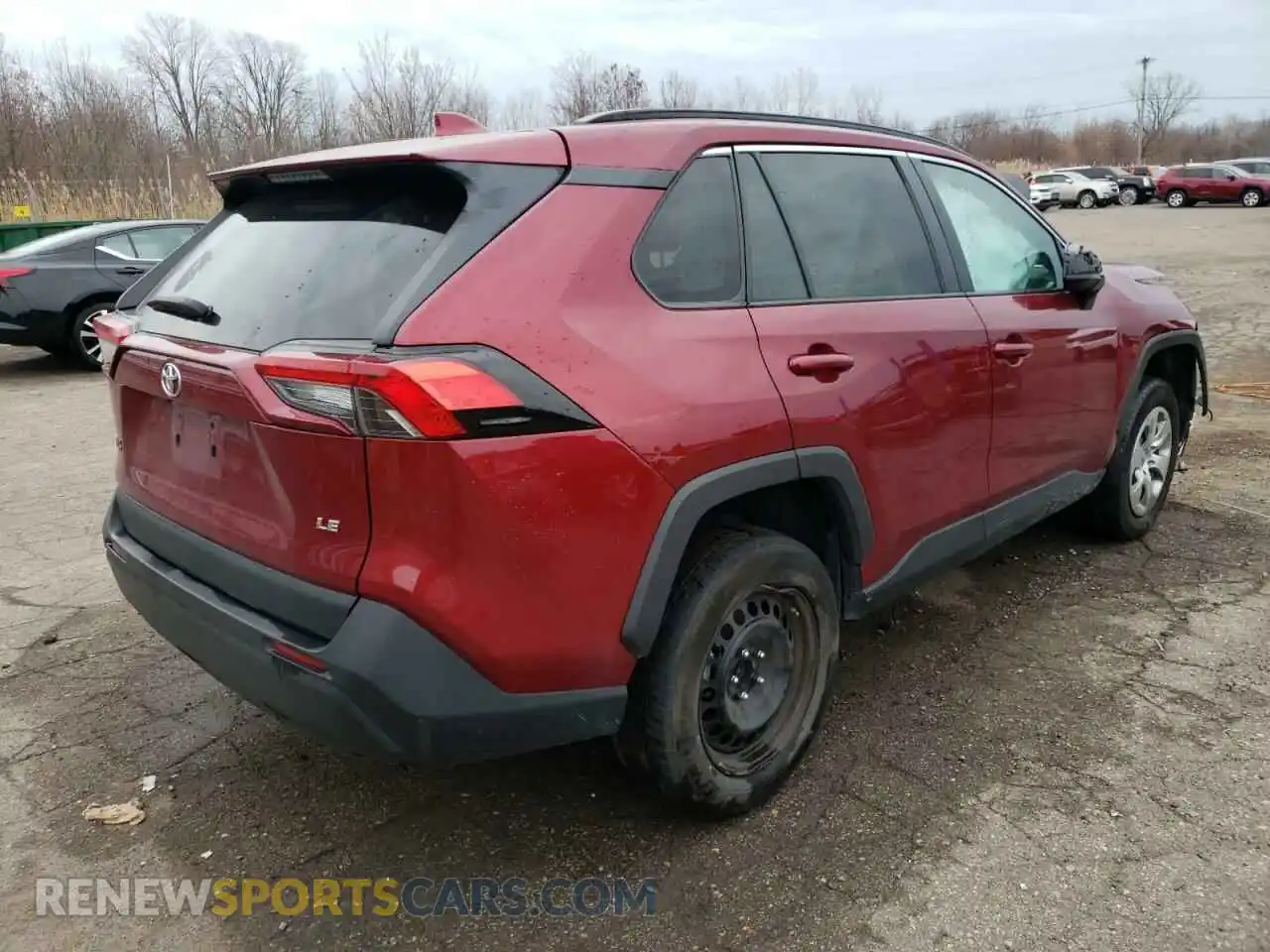3 Photograph of a damaged car 2T3H1RFV1MW130569 TOYOTA RAV4 2021