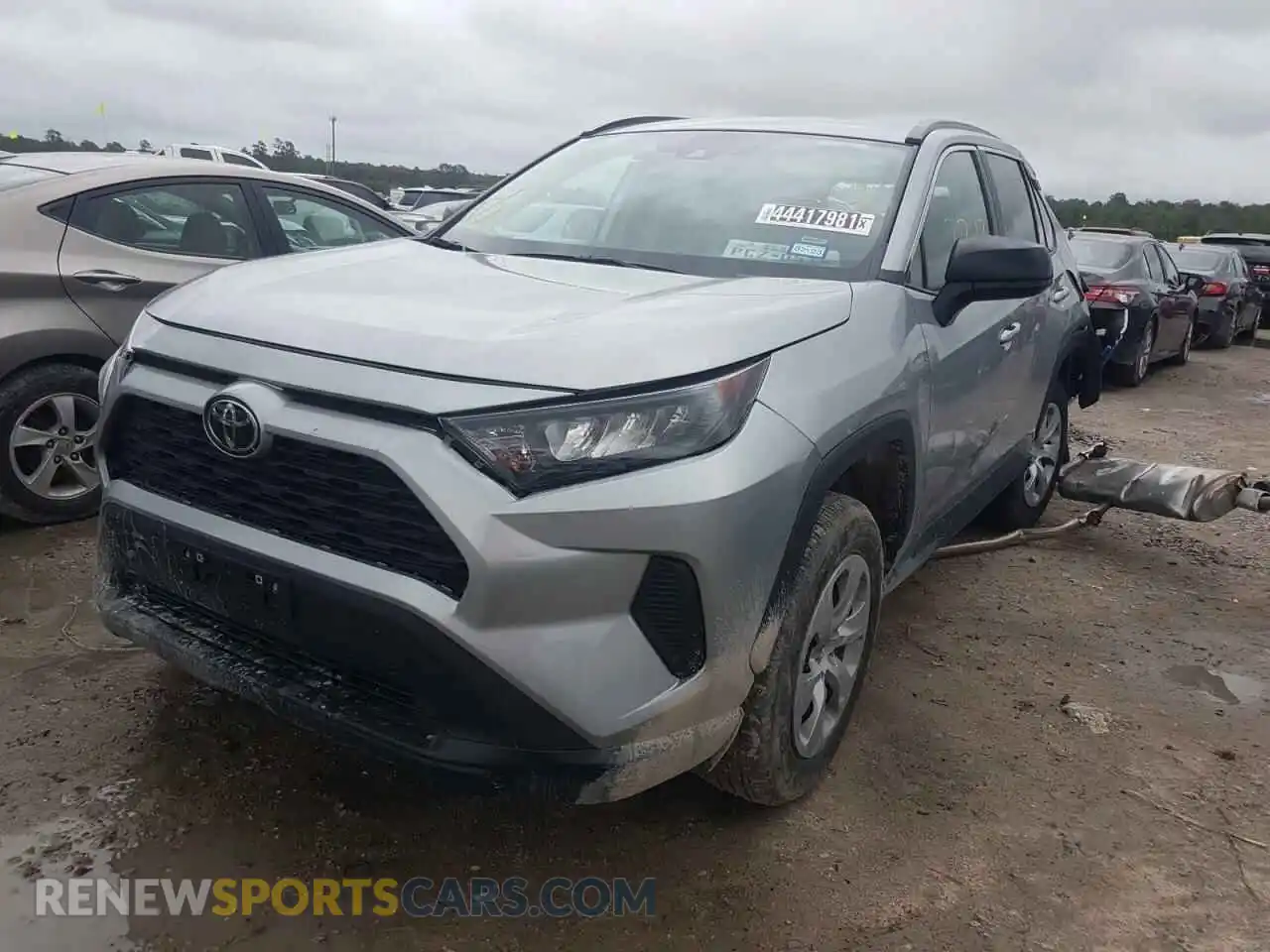 2 Photograph of a damaged car 2T3H1RFV1MW136226 TOYOTA RAV4 2021