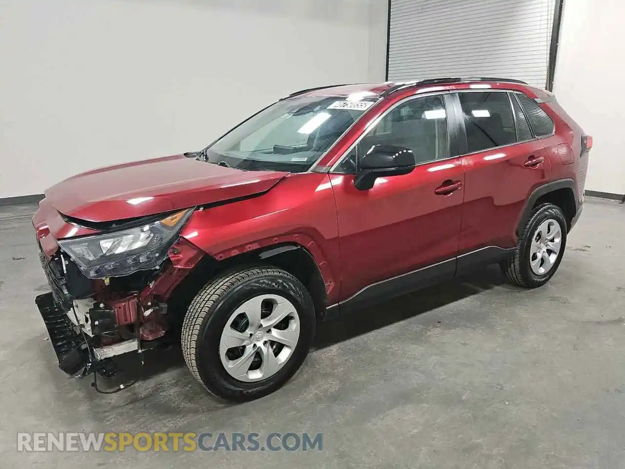 1 Photograph of a damaged car 2T3H1RFV1MW143046 TOYOTA RAV4 2021