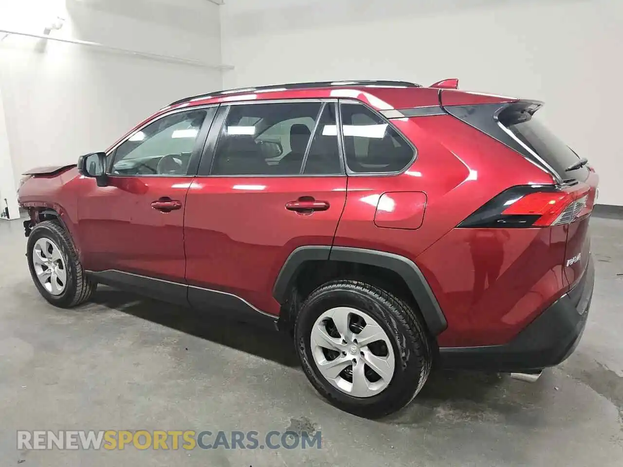 2 Photograph of a damaged car 2T3H1RFV1MW143046 TOYOTA RAV4 2021