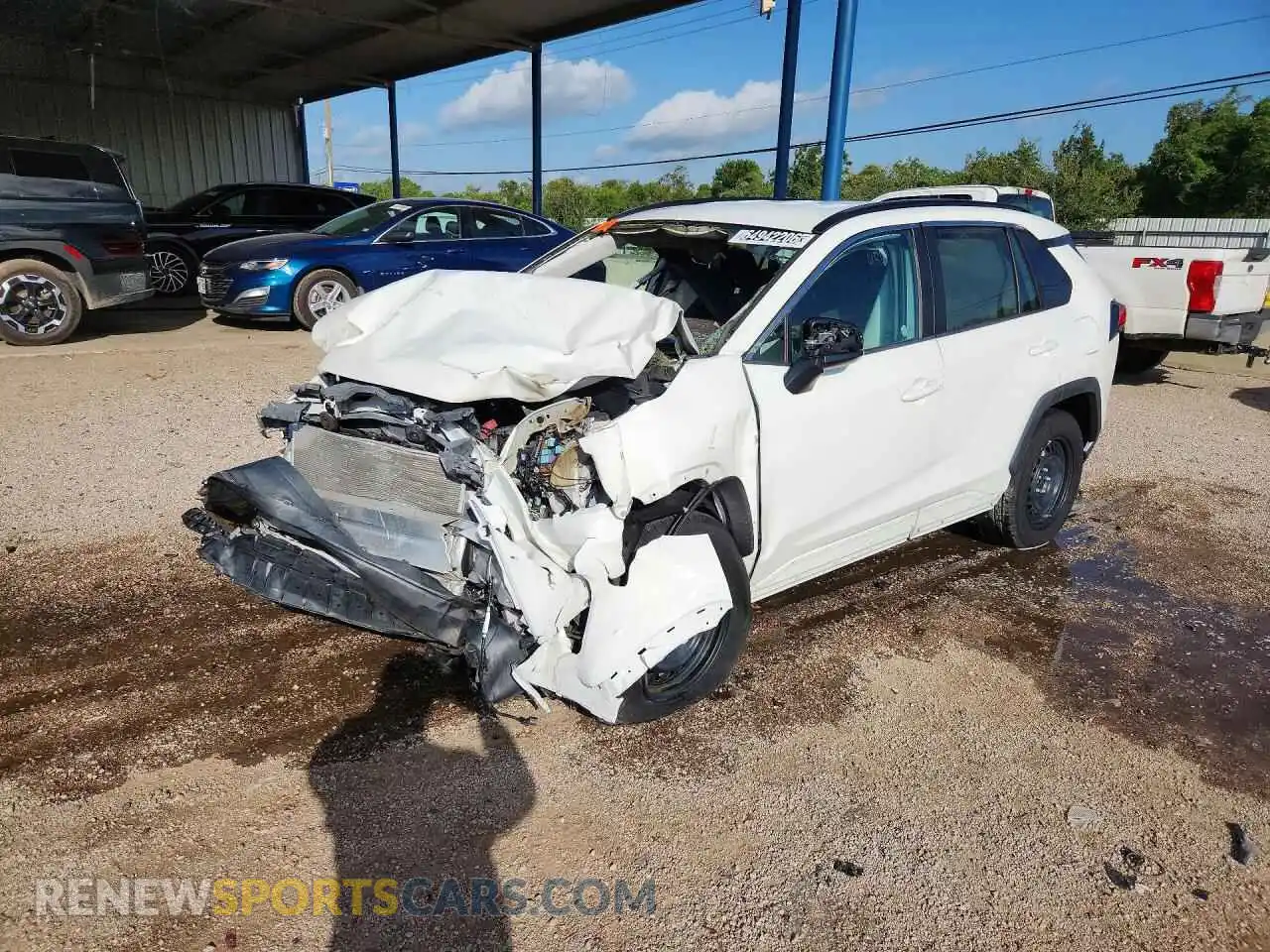 1 fotografías del automóvil dañado 2T3H1RFV1MW144567 TOYOTA RAV4 2021