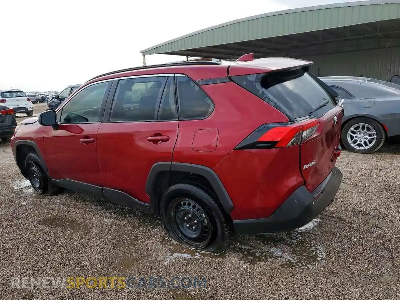 2 Photograph of a damaged car 2T3H1RFV2MC090813 TOYOTA RAV4 2021