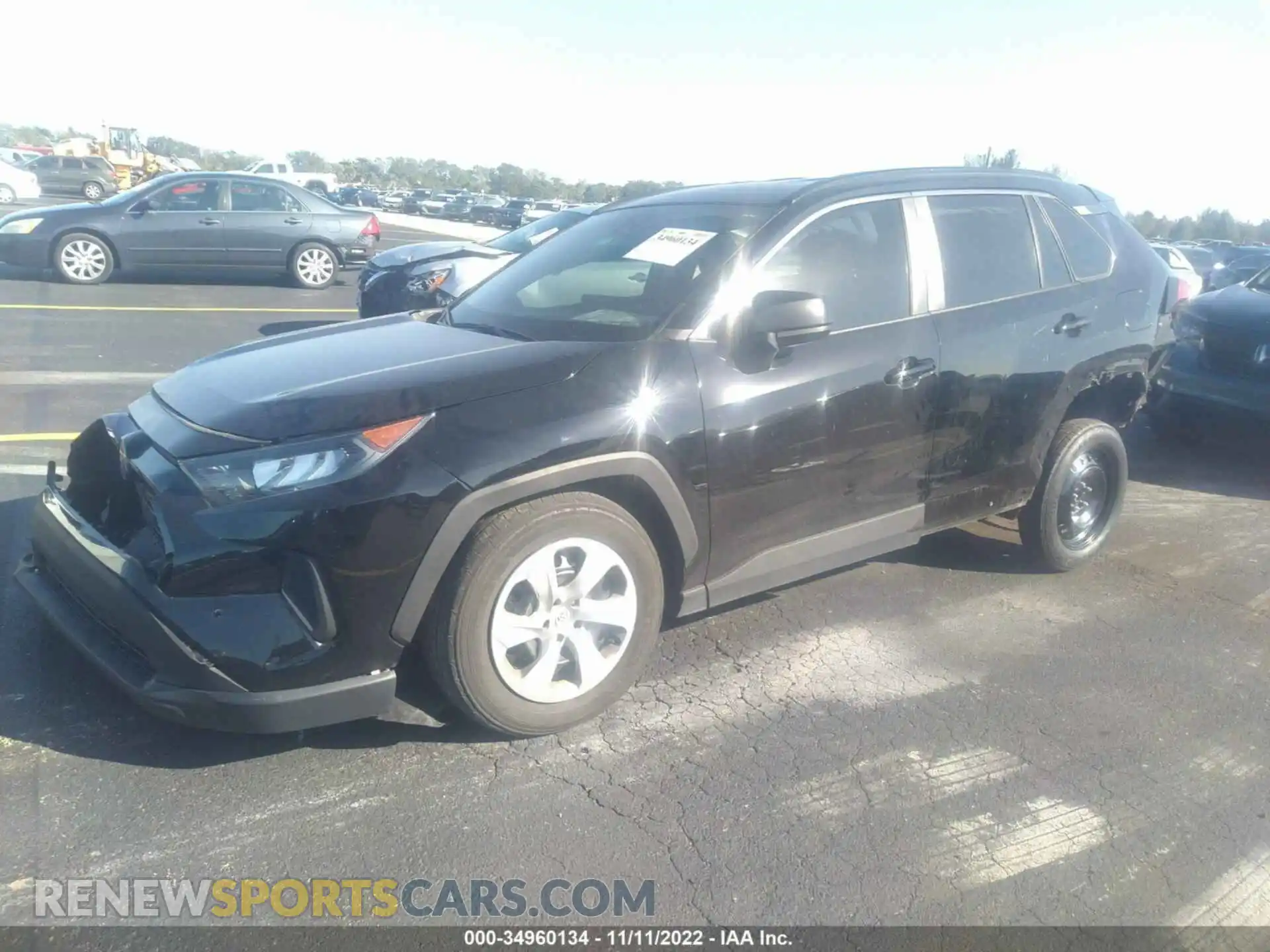 2 Photograph of a damaged car 2T3H1RFV2MC101471 TOYOTA RAV4 2021