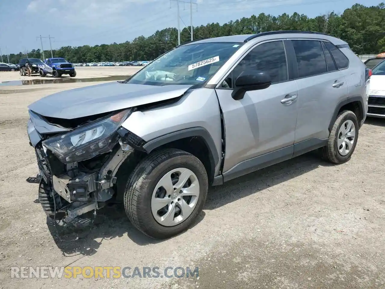 1 Photograph of a damaged car 2T3H1RFV2MC107044 TOYOTA RAV4 2021