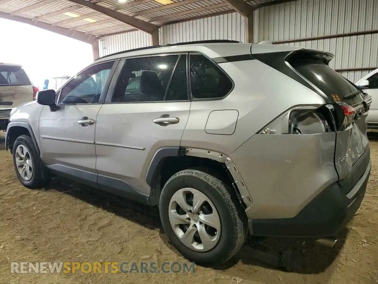 2 Photograph of a damaged car 2T3H1RFV2MC108520 TOYOTA RAV4 2021