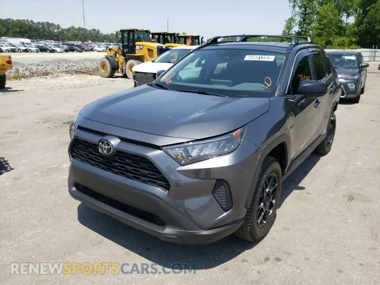 2 Photograph of a damaged car 2T3H1RFV2MC110025 TOYOTA RAV4 2021