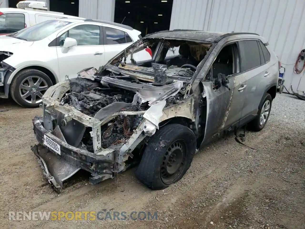 2 Photograph of a damaged car 2T3H1RFV2MC113216 TOYOTA RAV4 2021
