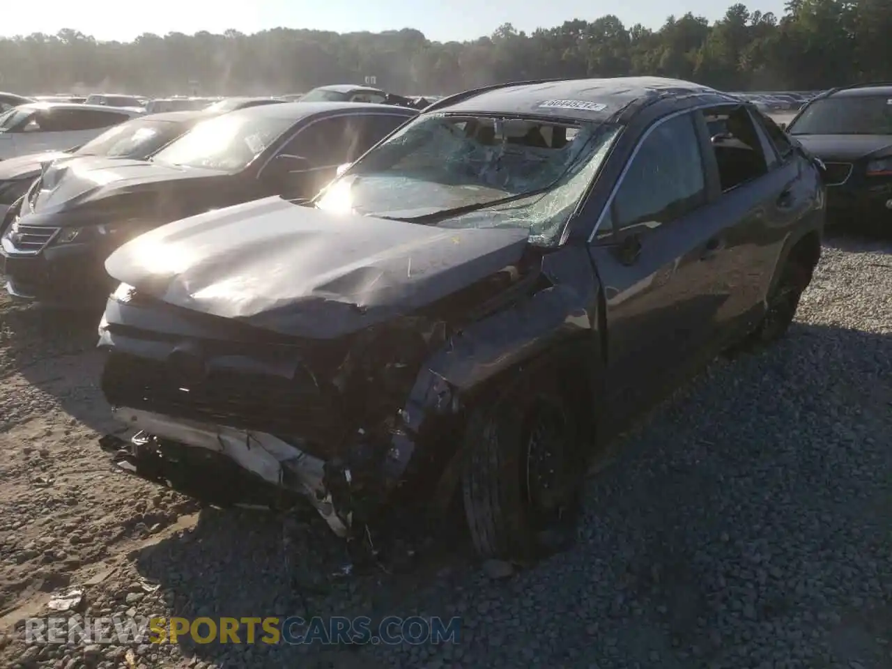 2 Photograph of a damaged car 2T3H1RFV2MC115757 TOYOTA RAV4 2021