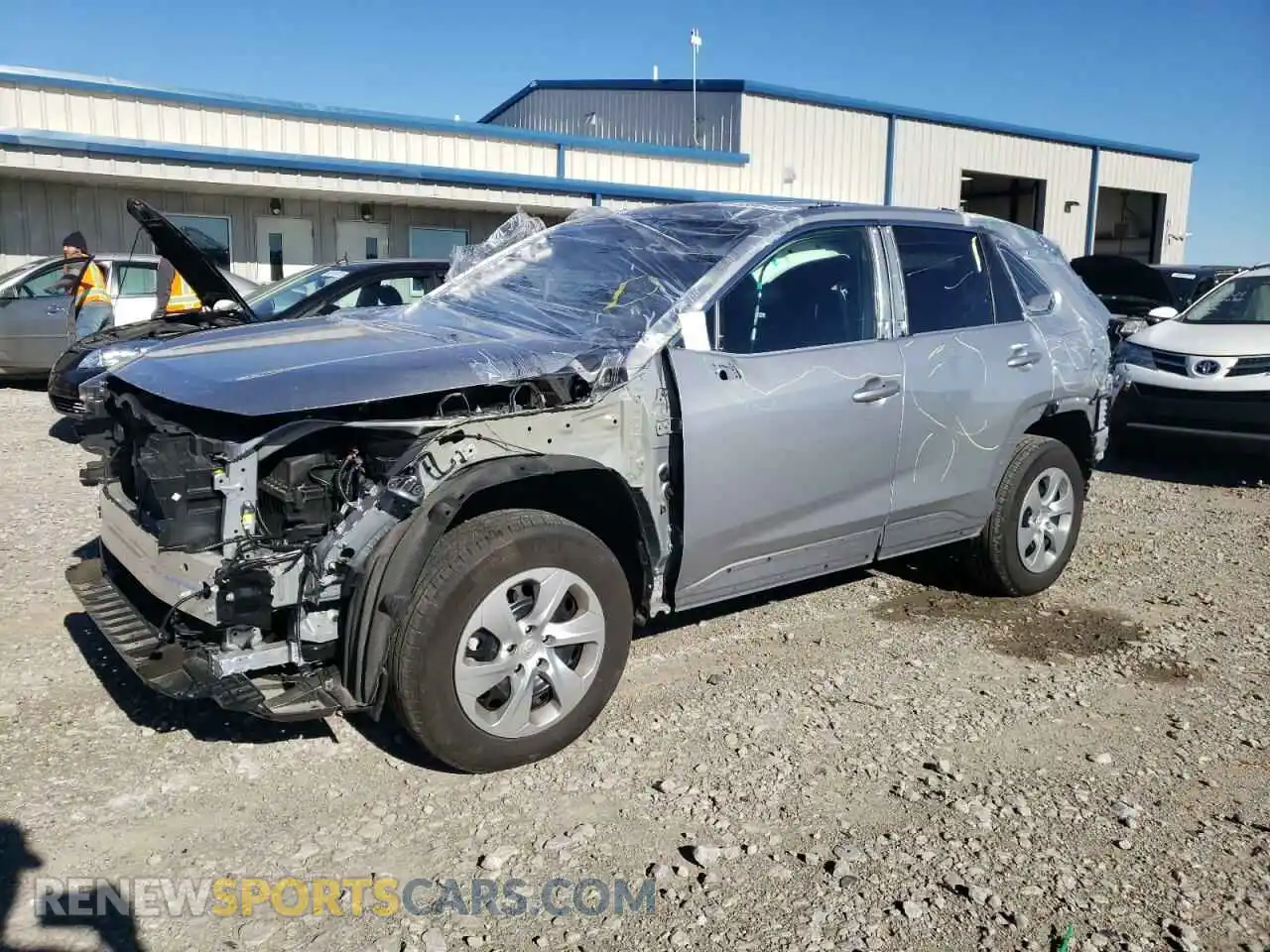 2 Photograph of a damaged car 2T3H1RFV2MC117234 TOYOTA RAV4 2021