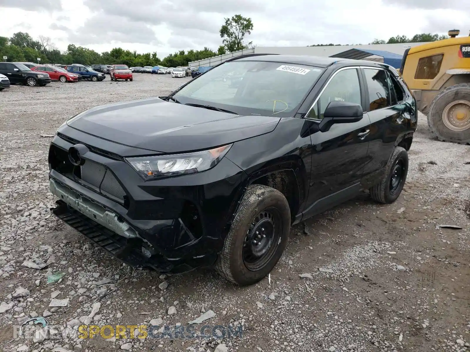 2 Photograph of a damaged car 2T3H1RFV2MC131957 TOYOTA RAV4 2021