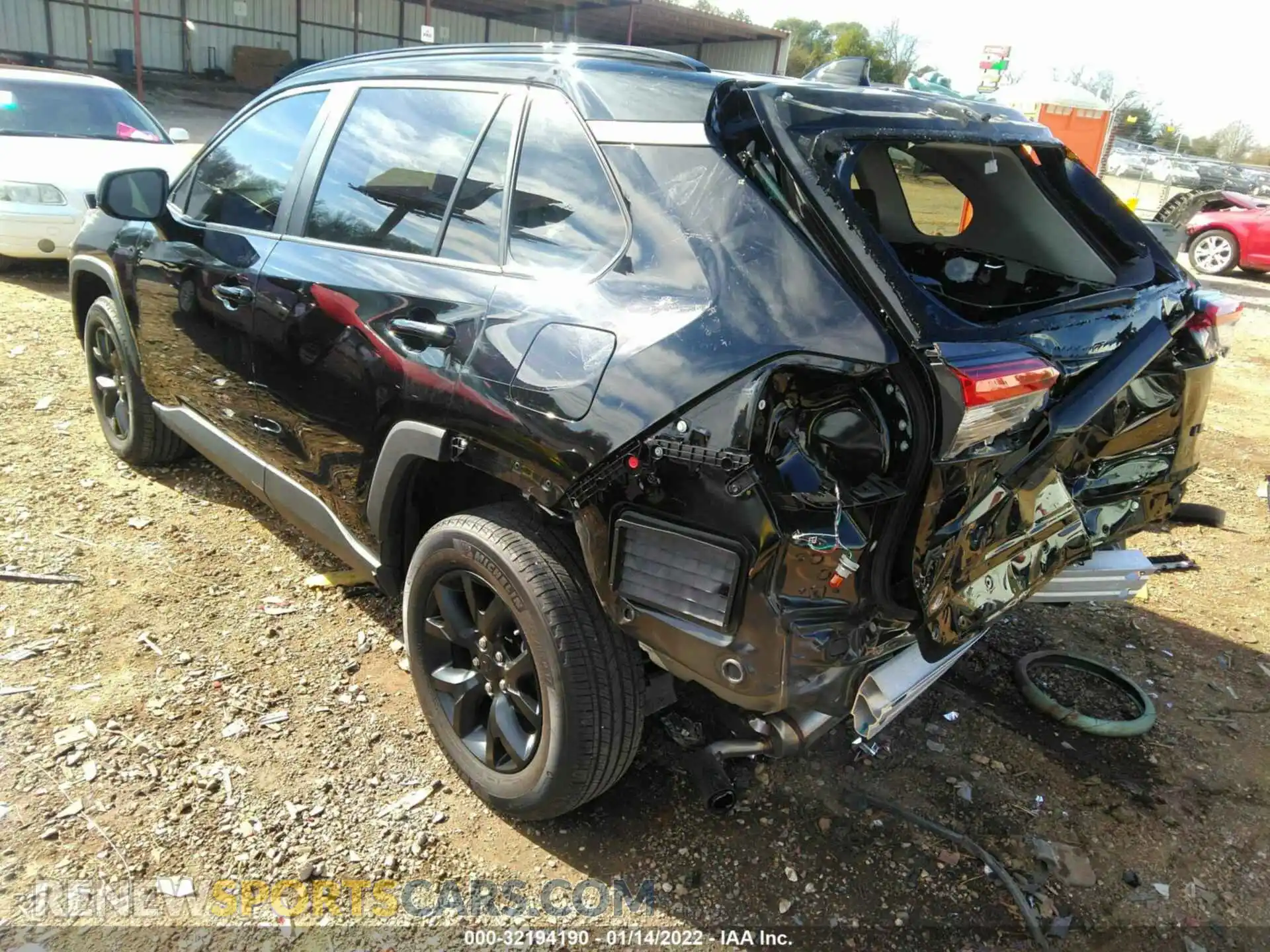 3 Photograph of a damaged car 2T3H1RFV2MC140187 TOYOTA RAV4 2021