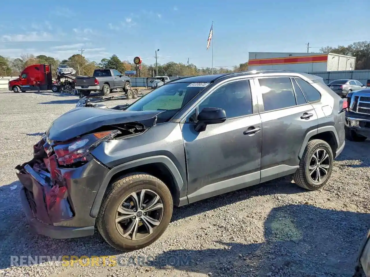 1 Фотография поврежденного автомобиля 2T3H1RFV2MC150492 TOYOTA RAV4 2021