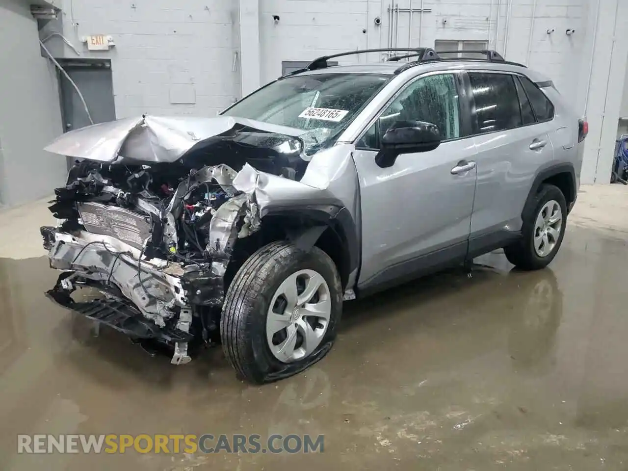 1 Photograph of a damaged car 2T3H1RFV2MC156342 TOYOTA RAV4 2021