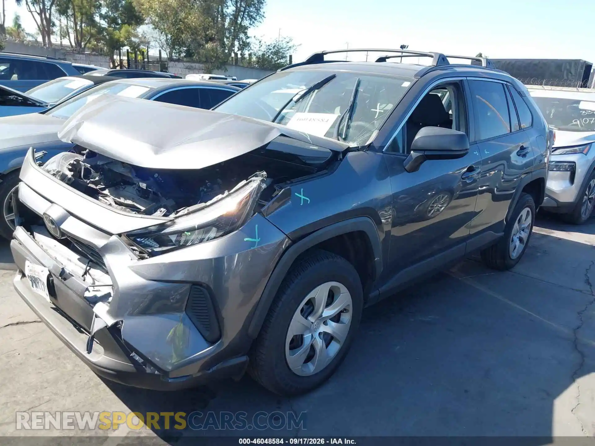 2 fotografías del automóvil dañado 2T3H1RFV2MC165199 TOYOTA RAV4 2021
