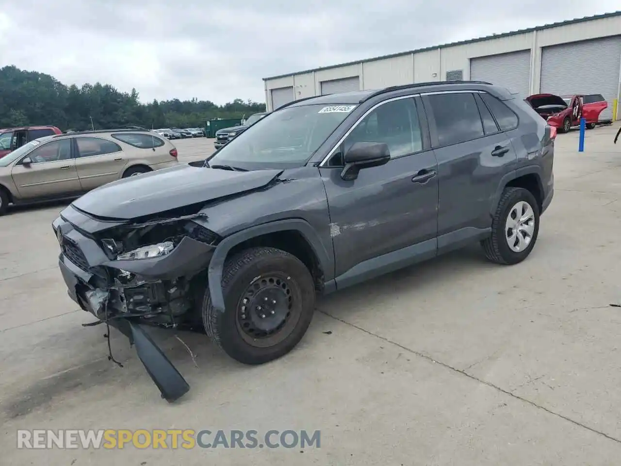 1 Photograph of a damaged car 2T3H1RFV2MW109262 TOYOTA RAV4 2021