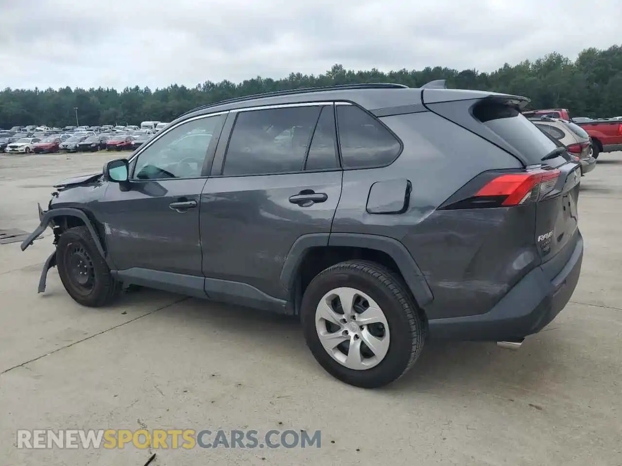 2 Photograph of a damaged car 2T3H1RFV2MW109262 TOYOTA RAV4 2021