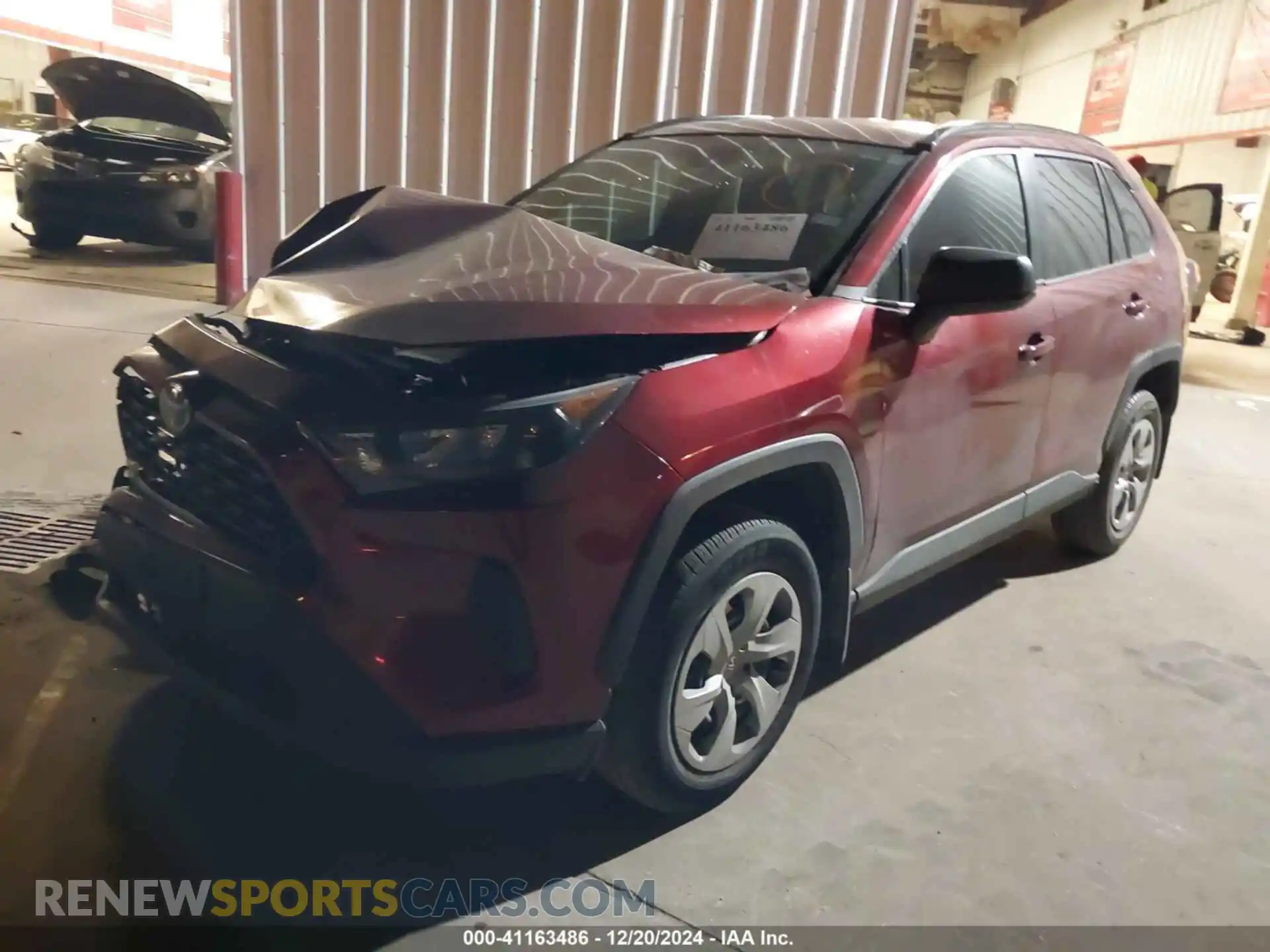 2 Photograph of a damaged car 2T3H1RFV2MW127017 TOYOTA RAV4 2021