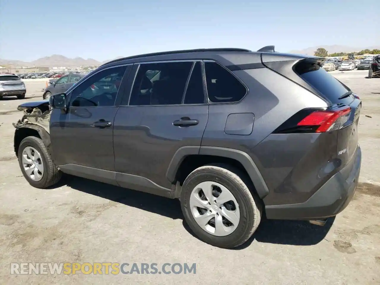 2 Photograph of a damaged car 2T3H1RFV2MW135358 TOYOTA RAV4 2021