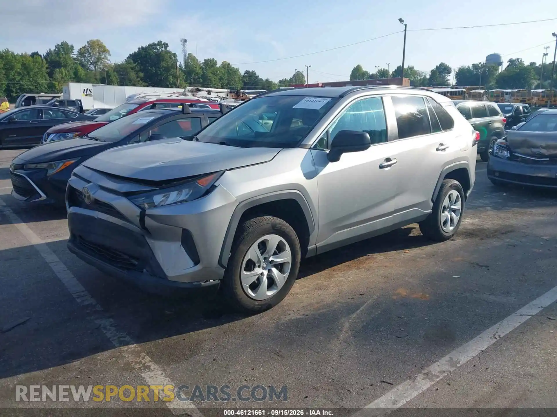 2 Photograph of a damaged car 2T3H1RFV2MW135604 TOYOTA RAV4 2021