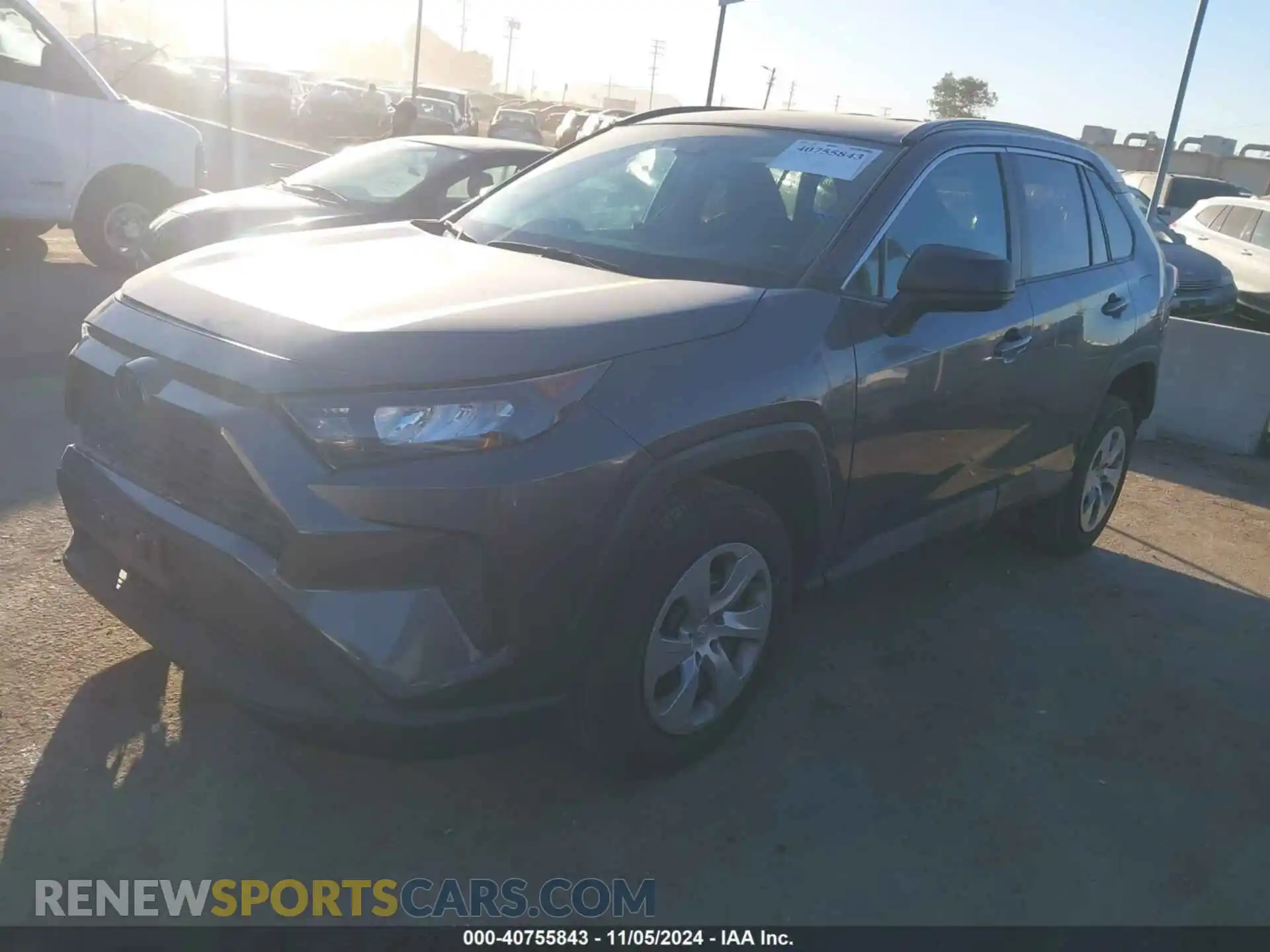 2 Photograph of a damaged car 2T3H1RFV2MW140186 TOYOTA RAV4 2021
