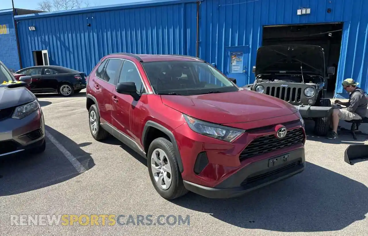 1 Photograph of a damaged car 2T3H1RFV2MW149275 TOYOTA RAV4 2021