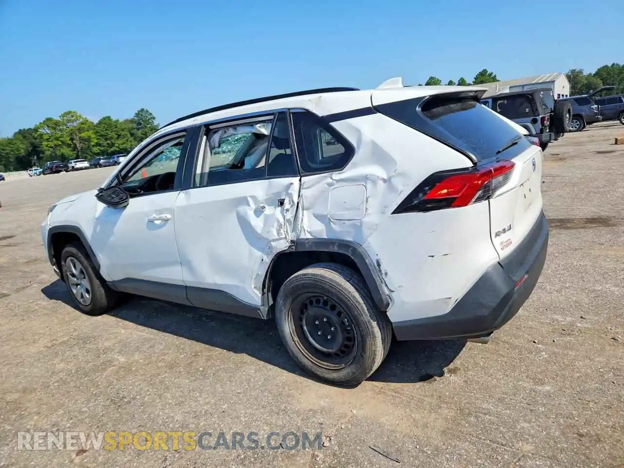 2 Photograph of a damaged car 2T3H1RFV3MC100474 TOYOTA RAV4 2021