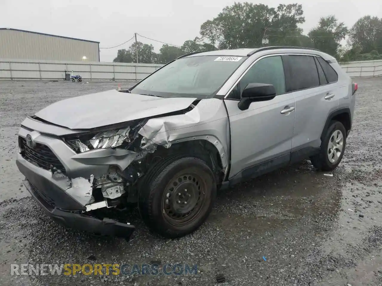 1 Photograph of a damaged car 2T3H1RFV3MC103794 TOYOTA RAV4 2021