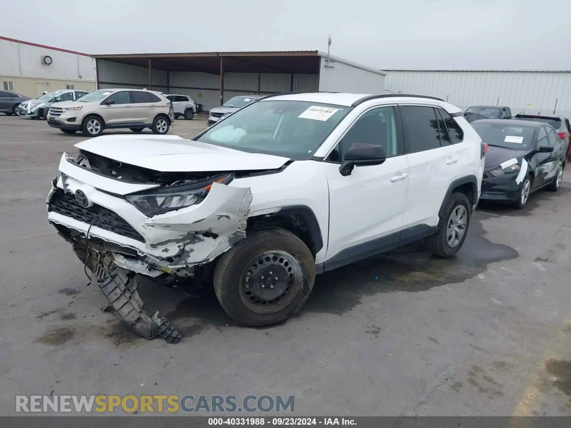 2 Photograph of a damaged car 2T3H1RFV3MC115606 TOYOTA RAV4 2021