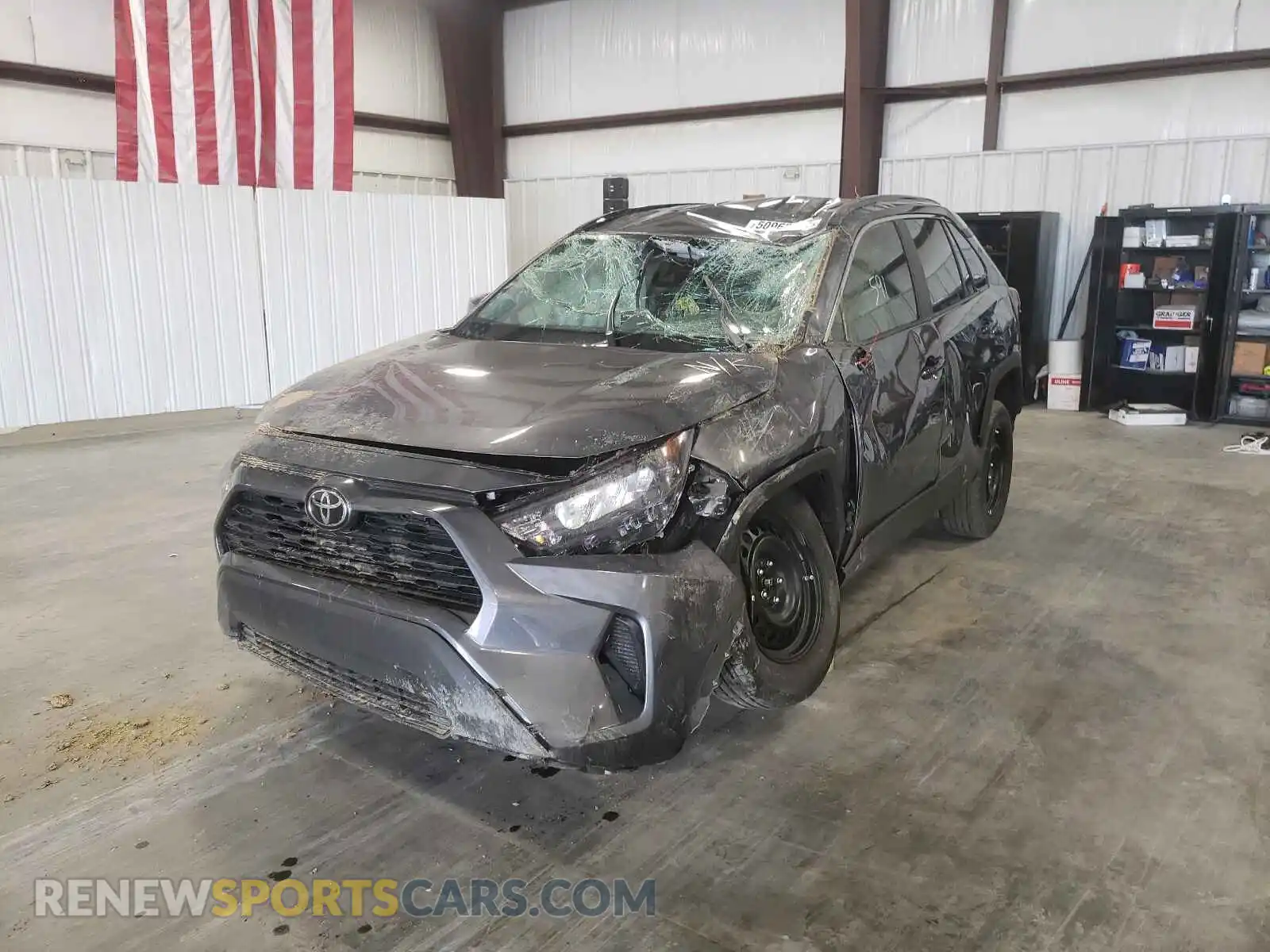 2 Photograph of a damaged car 2T3H1RFV3MC147391 TOYOTA RAV4 2021