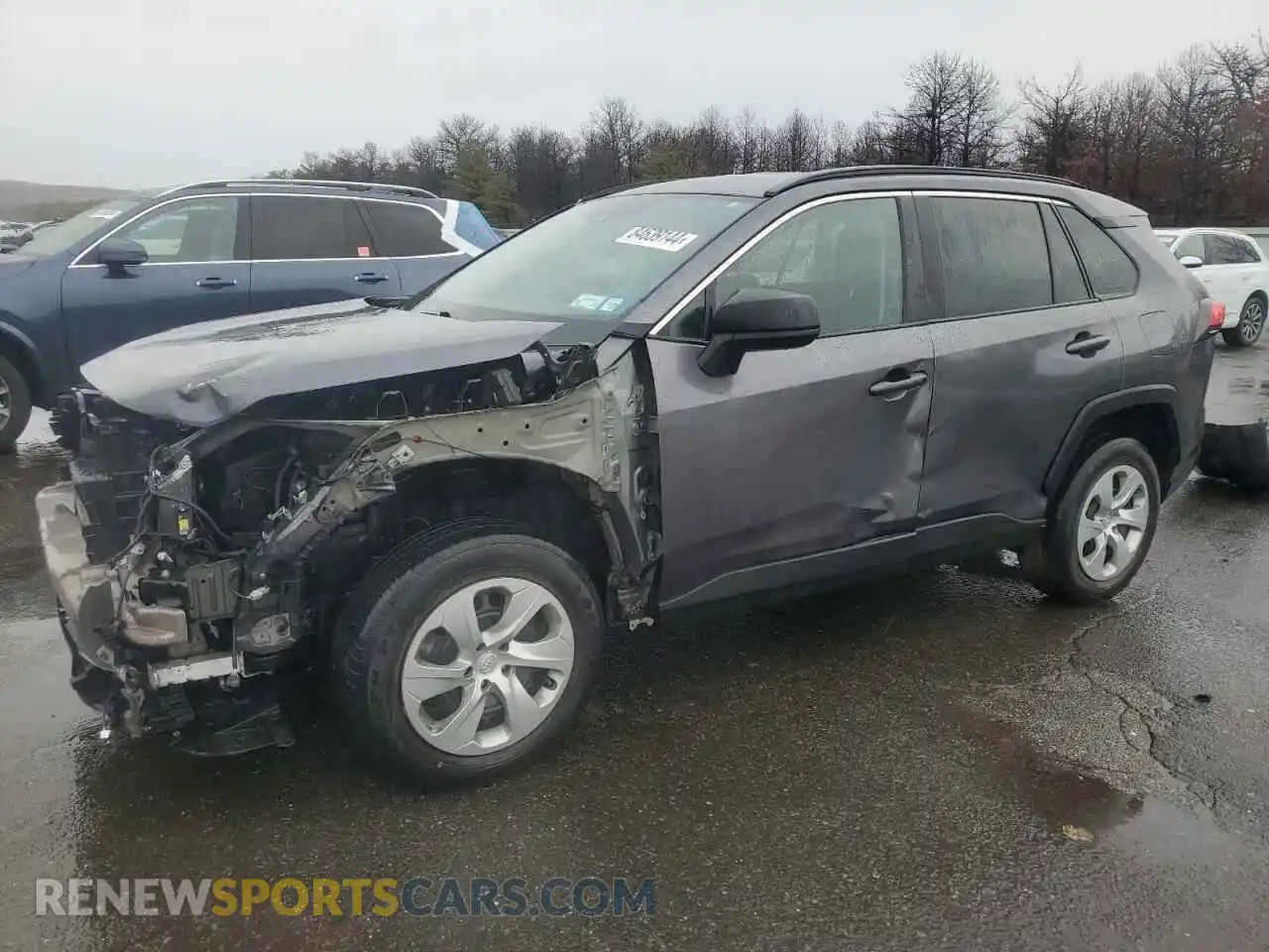 1 Photograph of a damaged car 2T3H1RFV3MC167897 TOYOTA RAV4 2021