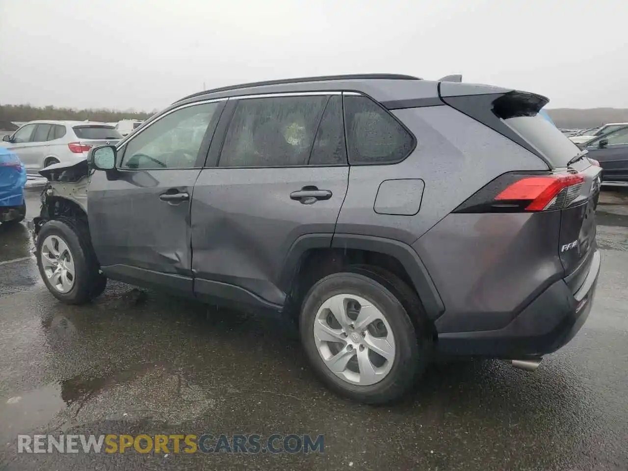2 Photograph of a damaged car 2T3H1RFV3MC167897 TOYOTA RAV4 2021