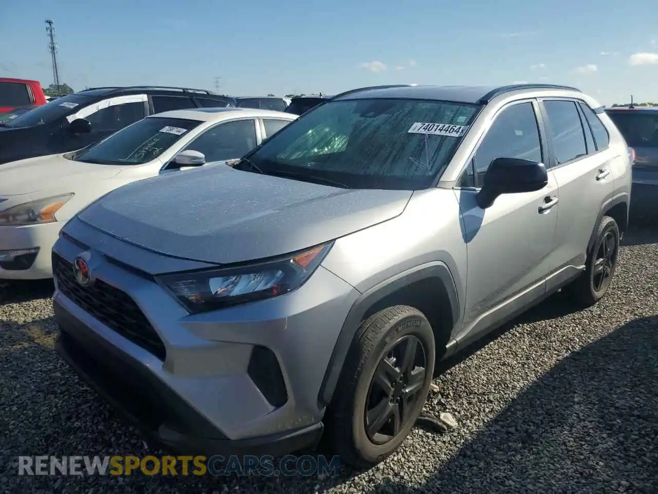 1 Photograph of a damaged car 2T3H1RFV3MW127785 TOYOTA RAV4 2021