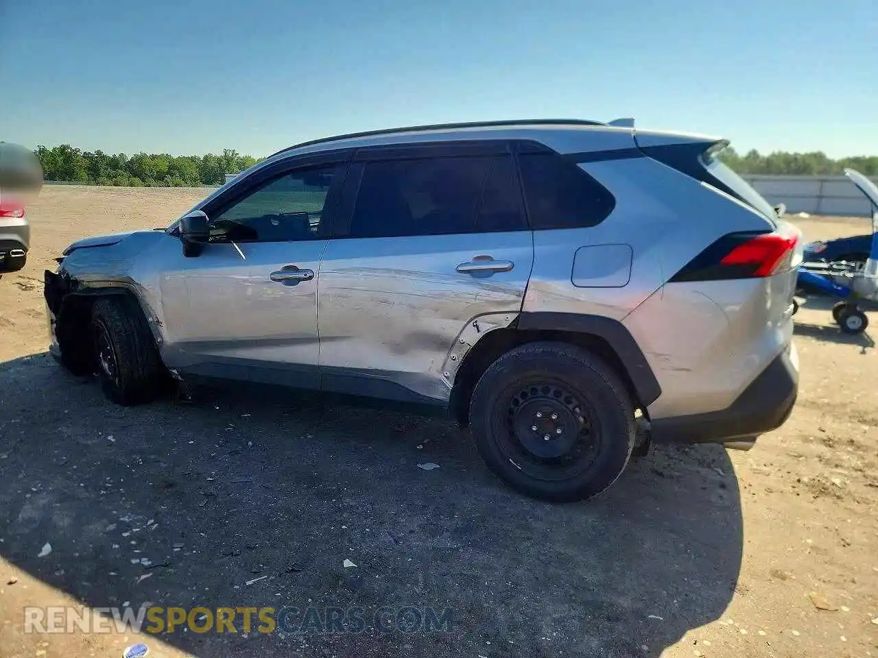 2 Photograph of a damaged car 2T3H1RFV3MW136079 TOYOTA RAV4 2021