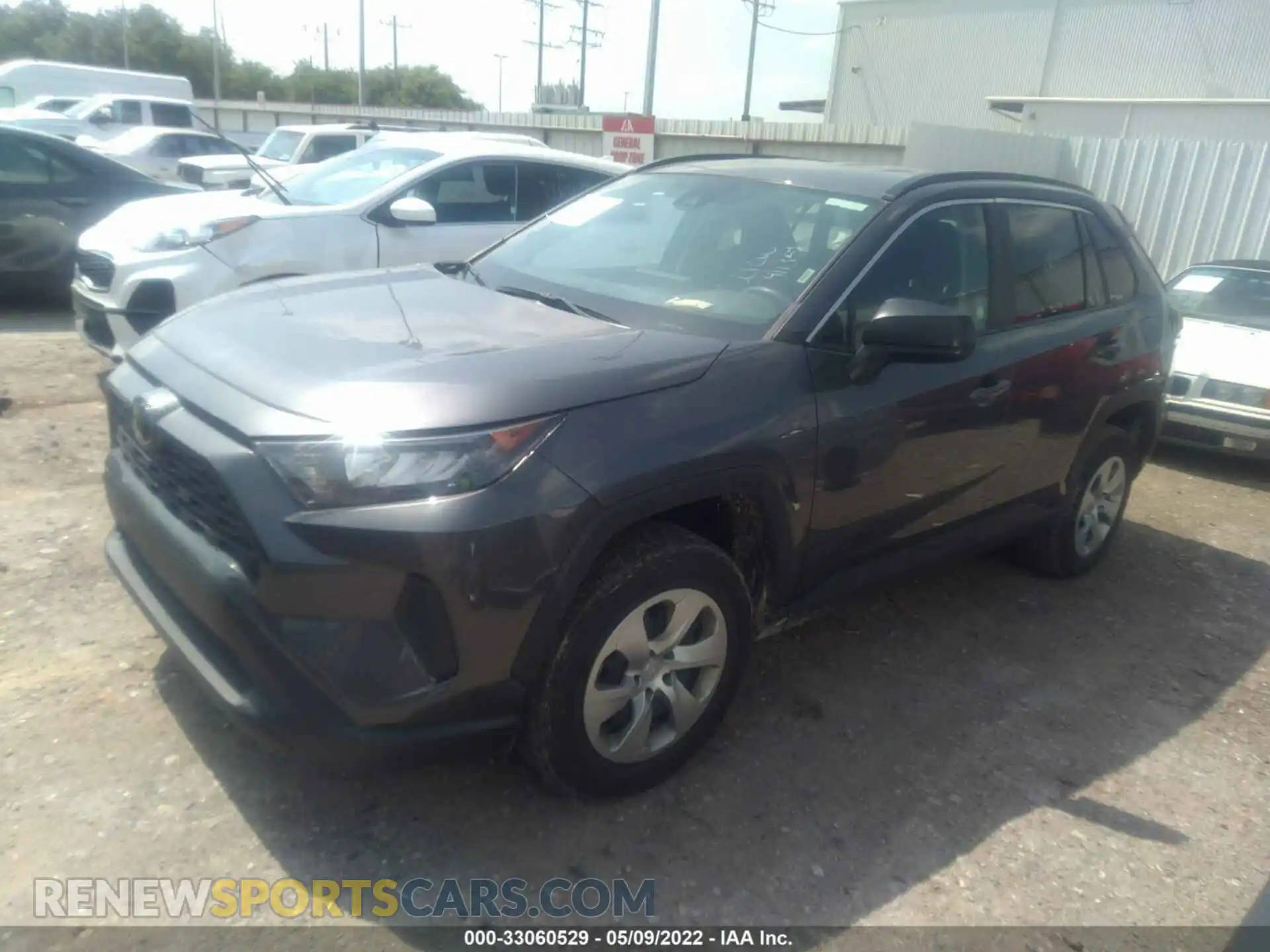 2 Photograph of a damaged car 2T3H1RFV3MW136308 TOYOTA RAV4 2021
